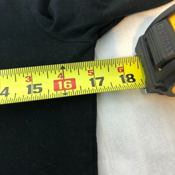 a.n.d. e a w y M black 3/4 sleeve top              J1 - Picture 4 of 6